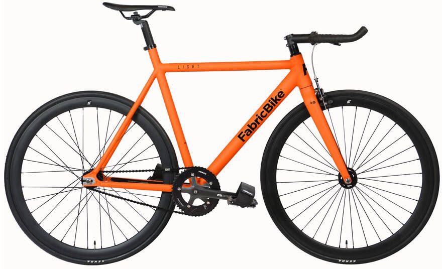 FabricBike Fixie Fiets Light Army Orange