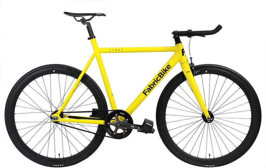 FabricBike Fixie Fiets Light Yellow