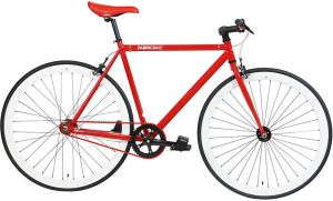 FabricBike Fixie Fiets Rood & Wit