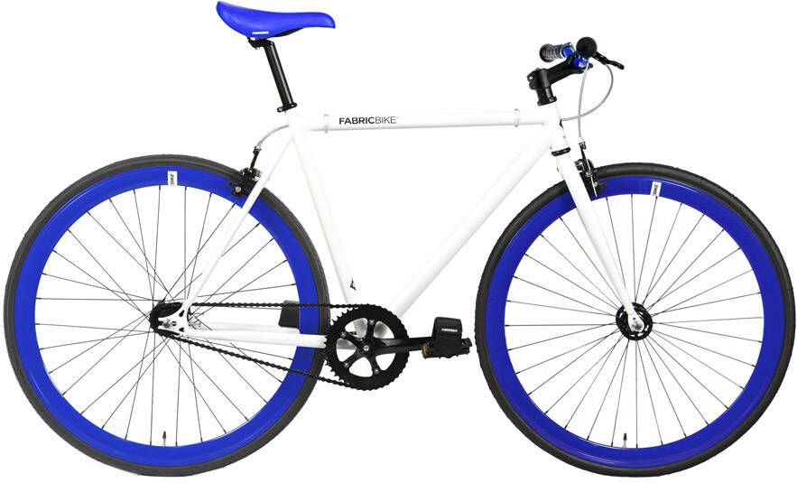 FabricBike Fixie Fiets White & Blue