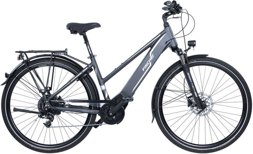 Fischer Viator 5.0i Trekking Elektrische Fiets Grijs