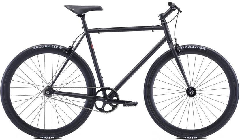 Fuji Bikes Declaration Fixed gear Singlespeed fiets Satin Black