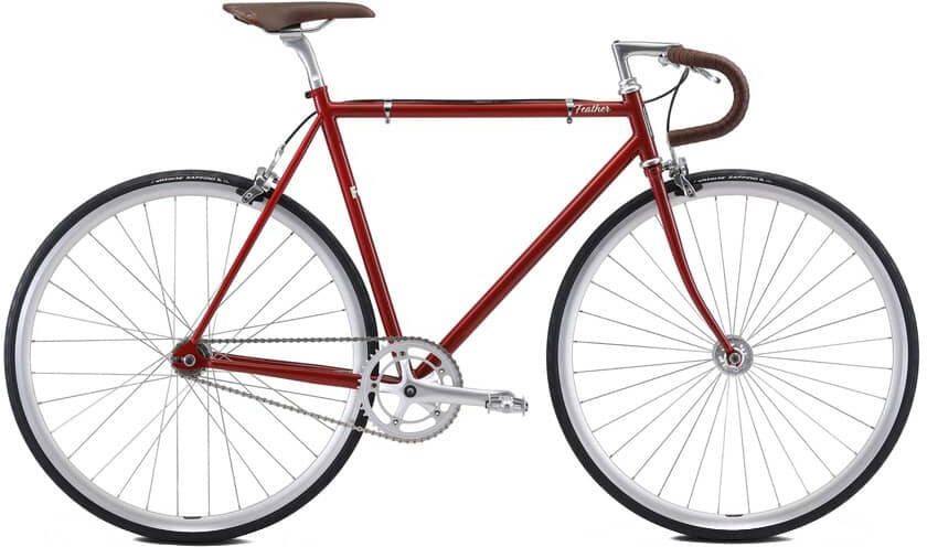 Fuji Bikes Feather Fixed gear Singlespeed fiets Brick Red