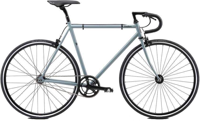 Fuji Bikes Feather Fixed gear Singlespeed fiets Cool Gray