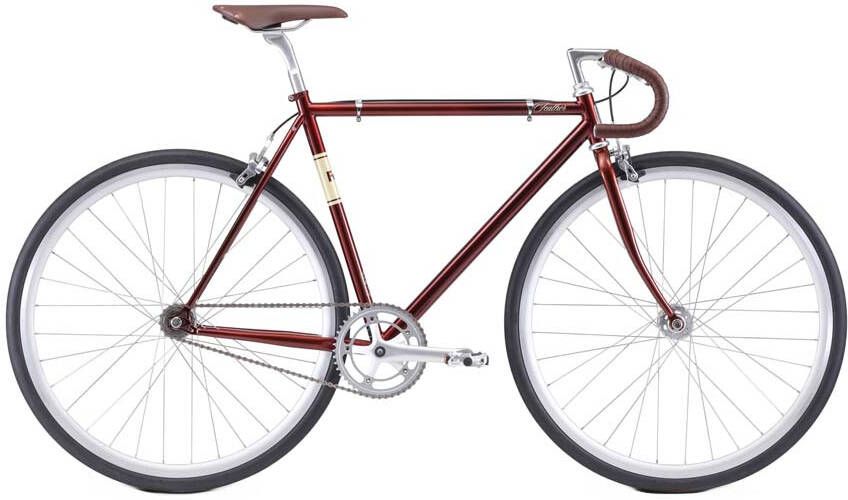 Fuji Bikes Feather Fixed gear Singlespeed fiets Copper