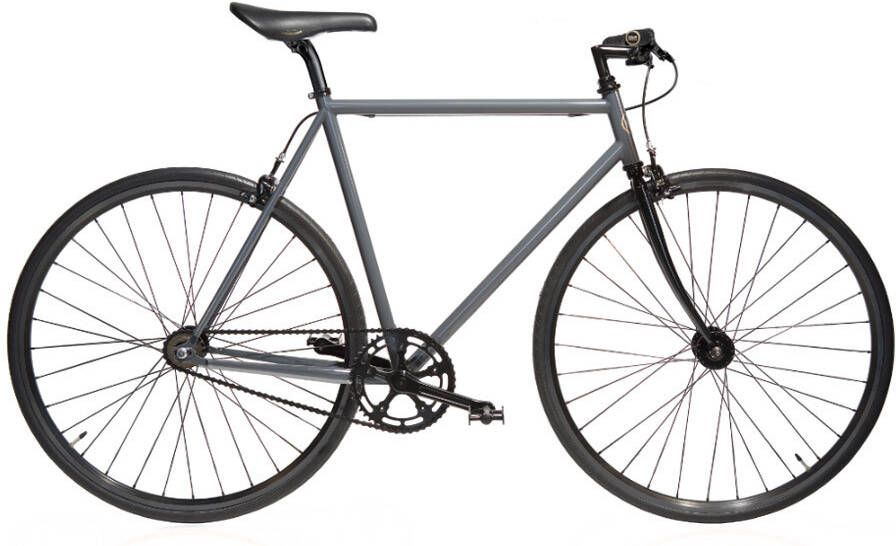 Jitensha Tokyo Concrete Black Black Single Speed Fiets