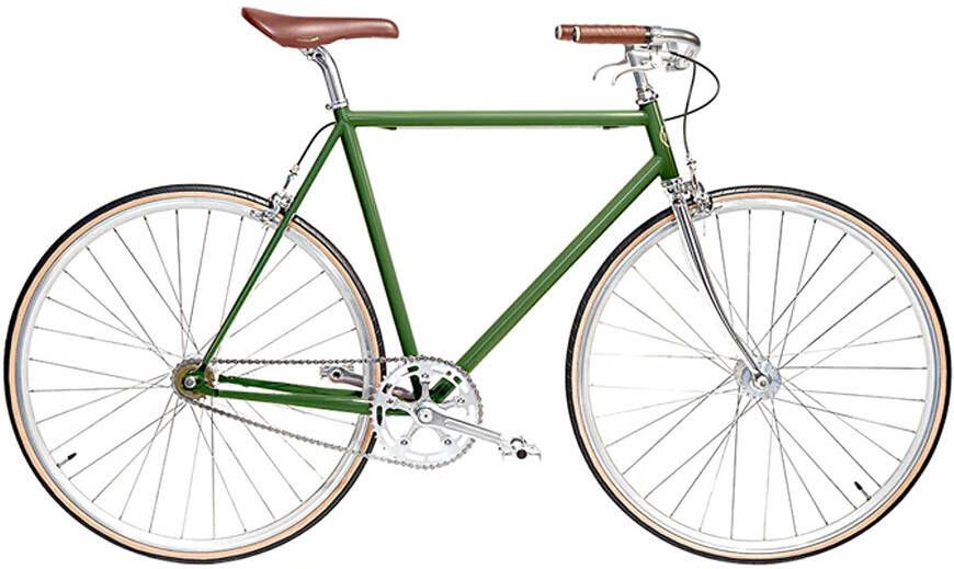 Jitensha Tokyo Matcha Alu Camel Single Speed Fiets