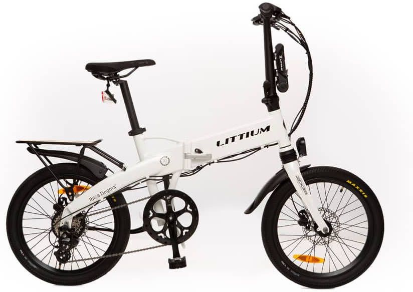 Littium Ibiza Dogma 03 Elektrische Vouwfiets 10 4AH Wit