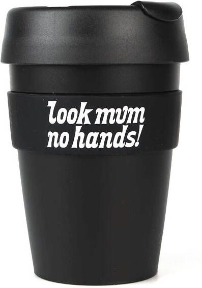 Look Mum No Hands! KeepCup Herbruikbare Koffiebeker 35cl Zwart