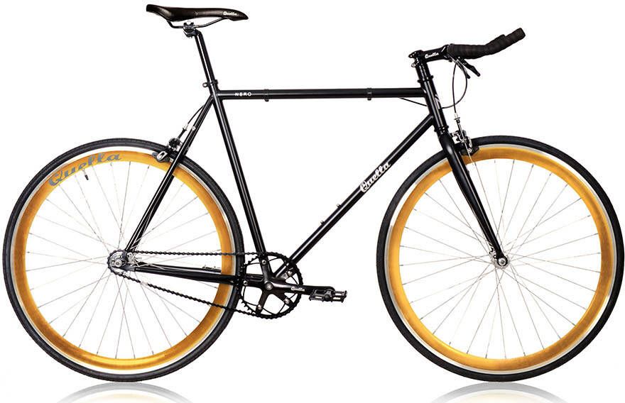 Quella Nero Goud Fixie Fiets