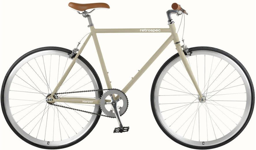 Retrospec Harper Fixie Fiets Oat