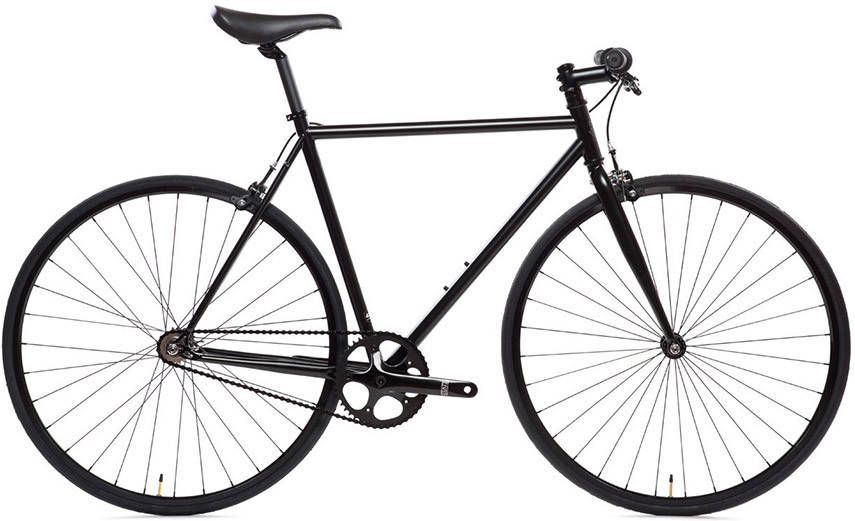 State Bicycle Co. State Matte Black 6.0 Fixie Fiets