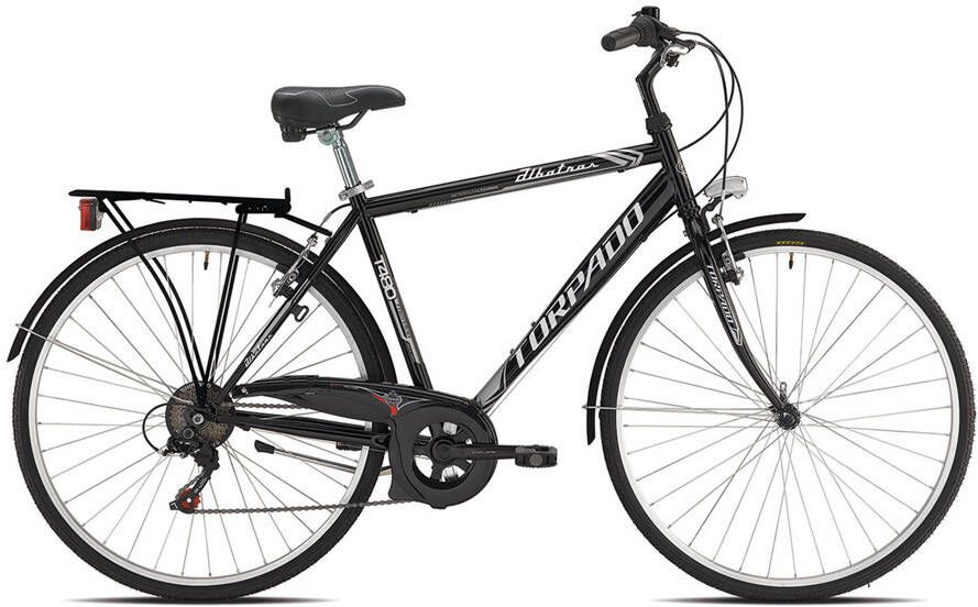 Torpado Albatros Gent T480 6-Versnellingen Stadsfiets Zwart