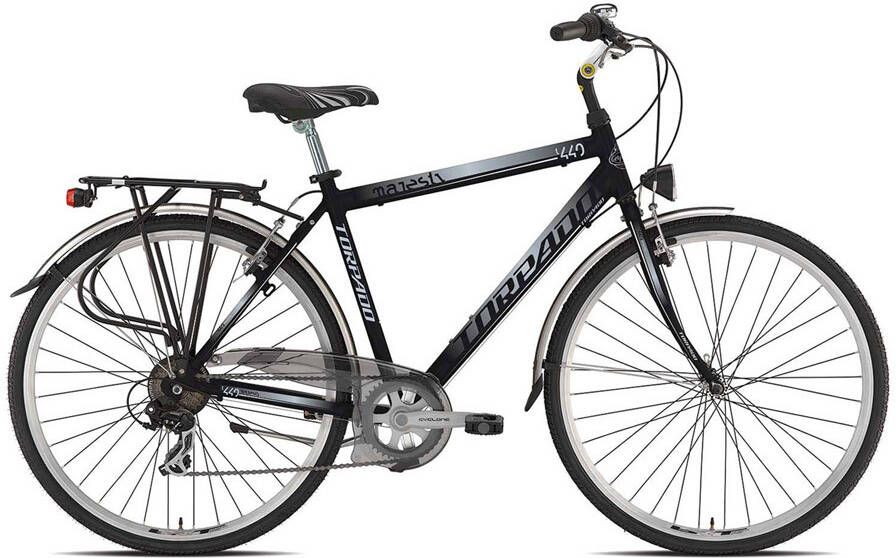 Torpado Majesty T440 6-Versnellingen Stadsfiets Zwart