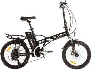 Tucano Bikes Tucano De Luxe Elektrische Vouwfiets Zwart