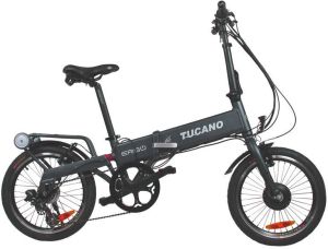 Tucano Bikes Tucano Ergo Elektrische Vouwfiets Zwart