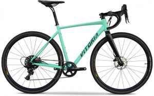 Vitoria Nyxtralight Explorer Gravel Fiets APEX Turquoise