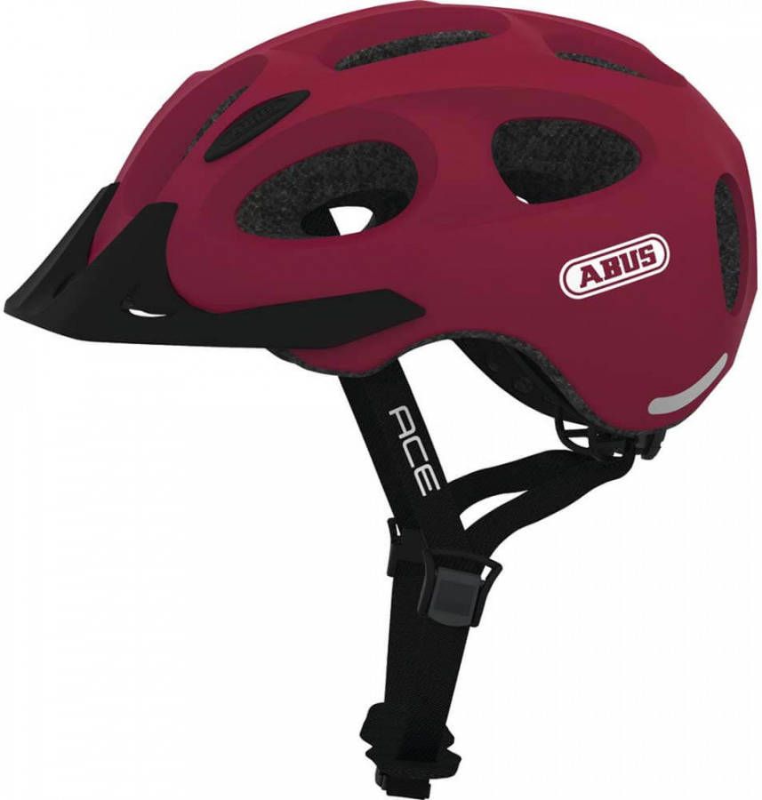 Abus helm Youn I Ace cherry red