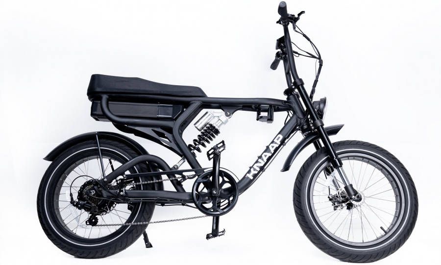 Knaapbikes Knaap V2 RTD Elektrische Fatbike 20 inch Black Edition 7v
