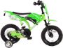 Volare Motorbike Kinderfiets Jongens 12 inch Groen 95% afgemonteerd - Thumbnail 2